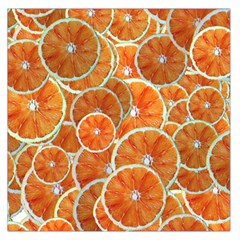 Oranges Background Texture Pattern Square Satin Scarf (36  X 36 ) by Simbadda