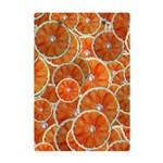 Oranges Background Texture Pattern A5 Acrylic Clipboard Back