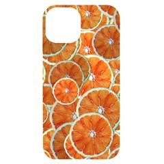 Oranges Background Texture Pattern Iphone 14 Black Uv Print Case