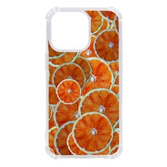 Oranges Background Texture Pattern Iphone 13 Pro Tpu Uv Print Case by Simbadda