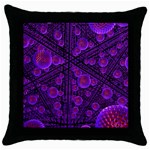 Spheres Combs Structure-regulation Throw Pillow Case (Black) Front