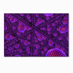 Spheres Combs Structure-regulation Postcard 4 x 6  (pkg Of 10) by Simbadda