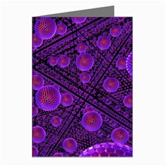 Spheres Combs Structure-regulation Greeting Cards (pkg Of 8) by Simbadda