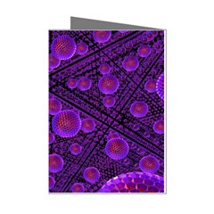 Spheres Combs Structure-regulation Mini Greeting Cards (pkg Of 8)