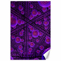 Spheres Combs Structure-regulation Canvas 12  X 18  by Simbadda