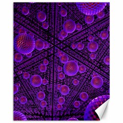 Spheres Combs Structure-regulation Canvas 11  X 14  by Simbadda