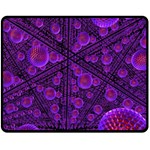 Spheres Combs Structure-regulation Two Sides Fleece Blanket (Medium) 58.8 x47.4  Blanket Front