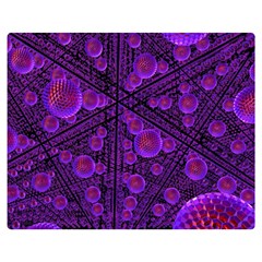 Spheres Combs Structure-regulation Two Sides Premium Plush Fleece Blanket (medium) by Simbadda