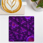 Spheres Combs Structure-regulation UV Print Square Tile Coaster  Front