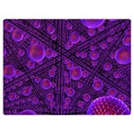 Spheres Combs Structure-regulation Two Sides Premium Plush Fleece Blanket (Extra Small) 40 x30  Blanket Back