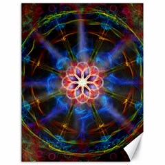 Mandala Pattern Kaleidoscope Canvas 18  X 24  by Simbadda