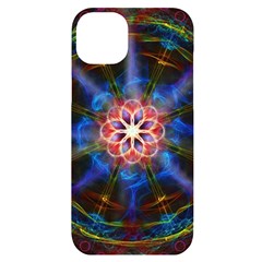 Mandala Pattern Kaleidoscope Iphone 14 Plus Black Uv Print Case