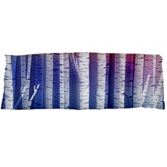 Birch Tree Background Scrapbooking Body Pillow Case Dakimakura (two Sides) by Simbadda