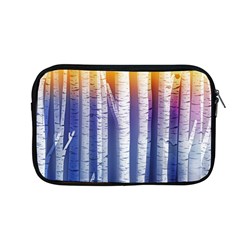 Birch Tree Background Scrapbooking Apple Macbook Pro 13  Zipper Case by Simbadda