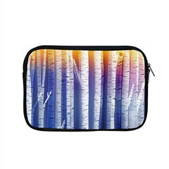 Birch Tree Background Scrapbooking Apple Macbook Pro 15  Zipper Case by Simbadda