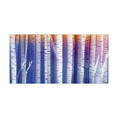 Birch Tree Background Scrapbooking Yoga Headband by Simbadda