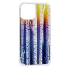 Birch Tree Background Scrapbooking Iphone 13 Pro Max Tpu Uv Print Case by Simbadda