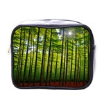 Green Forest Jungle Trees Nature Sunny Mini Toiletries Bag (One Side) Front