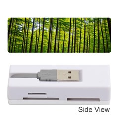 Green Forest Jungle Trees Nature Sunny Memory Card Reader (stick) by Ravend