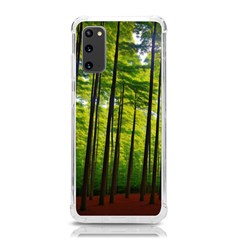 Green Forest Jungle Trees Nature Sunny Samsung Galaxy S20 6 2 Inch Tpu Uv Case by Ravend