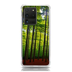 Green Forest Jungle Trees Nature Sunny Samsung Galaxy S20 Ultra 6 9 Inch Tpu Uv Case by Ravend