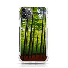 Green Forest Jungle Trees Nature Sunny Iphone 11 Pro 5 8 Inch Tpu Uv Print Case by Ravend