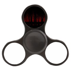 Scary Dark Forest Red And Black Finger Spinner by Ravend