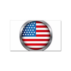 United Of America Usa Flag Sticker Rectangular (10 Pack) by Celenk