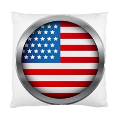 United Of America Usa Flag Standard Cushion Case (one Side) by Celenk