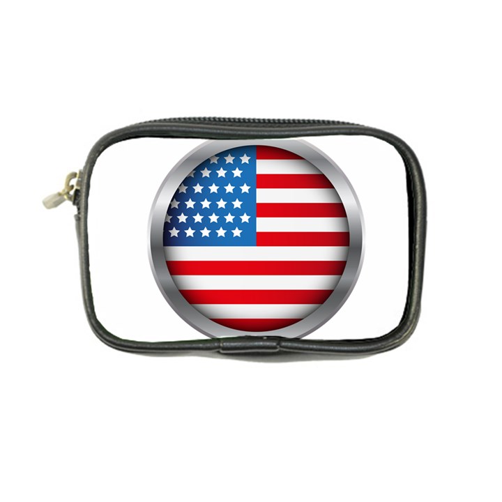 United Of America Usa Flag Coin Purse