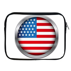 United Of America Usa Flag Apple Ipad 2/3/4 Zipper Cases by Celenk