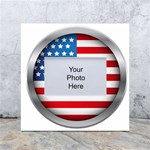 United Of America Usa Flag White Box Photo Frame 4  x 6  Front