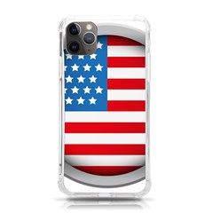 United Of America Usa Flag Iphone 11 Pro Max 6 5 Inch Tpu Uv Print Case by Celenk