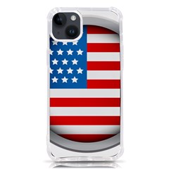 United Of America Usa Flag Iphone 14 Plus Tpu Uv Print Case by Celenk