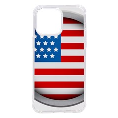 United Of America Usa Flag Iphone 14 Pro Max Tpu Uv Print Case by Celenk