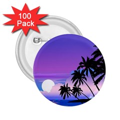 Scenery Landscape Nature 2.25  Buttons (100 pack) 