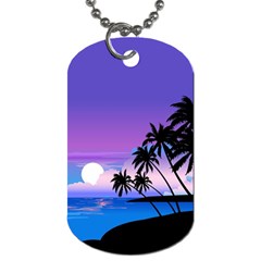 Scenery Landscape Nature Dog Tag (Two Sides)