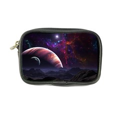 Clouds Fantasy Space Landscape Colorful Planet Coin Purse by Ravend