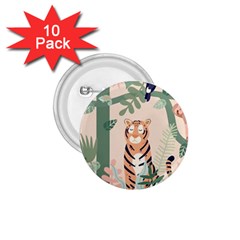 Kids Animals & Jungle Friends 1 75  Buttons (10 Pack) by Ravend