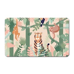 Kids Animals & Jungle Friends Magnet (rectangular) by Ravend