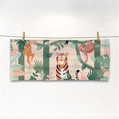 Kids Animals & Jungle Friends Hand Towel by Ravend