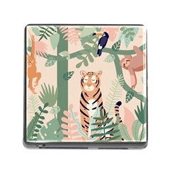 Kids Animals & Jungle Friends Memory Card Reader (square 5 Slot) by Ravend