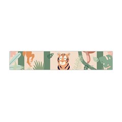 Kids Animals & Jungle Friends Premium Plush Fleece Scarf (mini) by Ravend