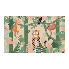 Kids Animals & Jungle Friends Banner And Sign 5  X 3  by Ravend