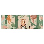 Kids Animals & Jungle Friends Banner and Sign 6  x 2  Front