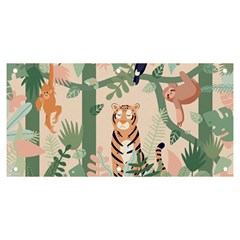 Kids Animals & Jungle Friends Banner And Sign 6  X 3  by Ravend