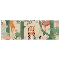 Kids Animals & Jungle Friends Banner And Sign 9  X 3  by Ravend