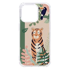 Kids Animals & Jungle Friends Iphone 14 Pro Tpu Uv Print Case