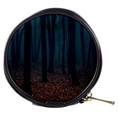 Dark Forest Nature Mini Makeup Bag by Ravend