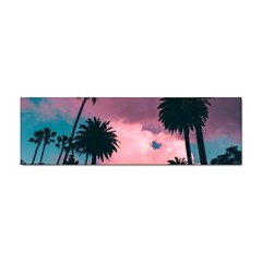 Nature Sunset Sky Clouds Palms Tropics Porous Sticker Bumper (100 Pack) by Ravend